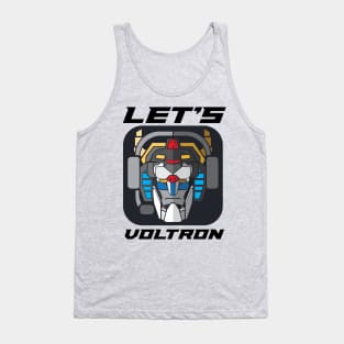 Let's Voltron by Samoht Lion Tank Top